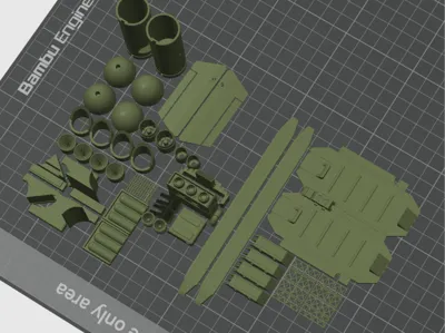 BANDAII HI METAL-R Armored Trooper VOTOMS Scope Dog Dog Carrier