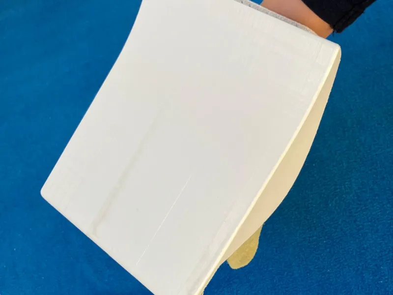 Ice hockey goalie blocker