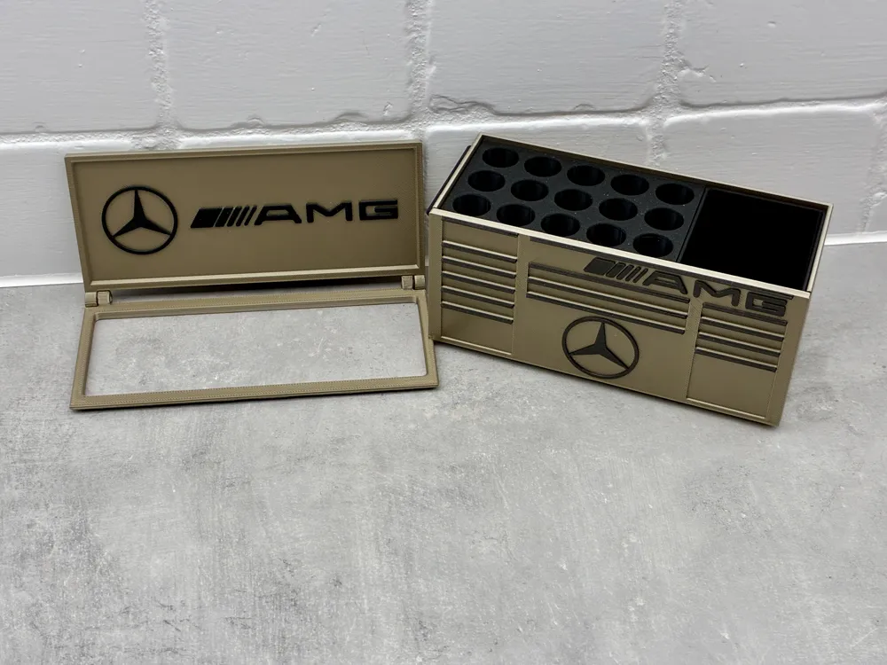 Lid - Mercedes AMG Inspired Toolbox desk organizer by Mrtk1970 ...