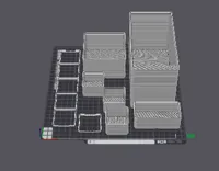 Bac Gridfinity 2x4 avec plaque de base — photo 4