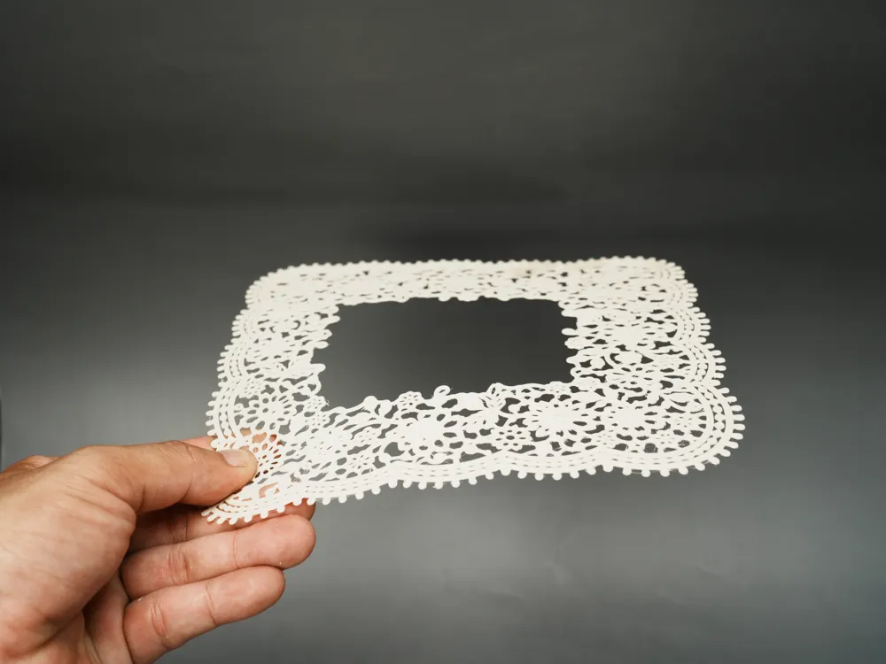 Layering Mat Elegant Floral Lace Mat | Decorative Placemat - Free 3D Print Model ...