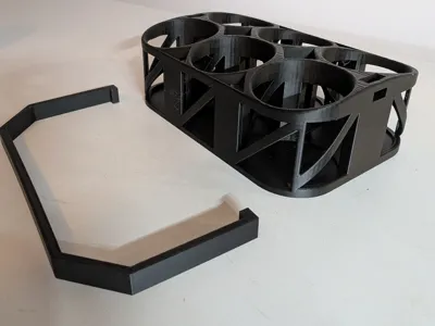 Handle for 6 pack beer holder