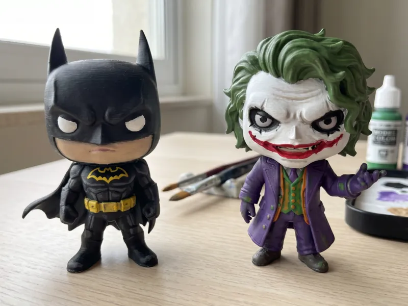 Batman & Joker Duo: Funko Pop Style Set