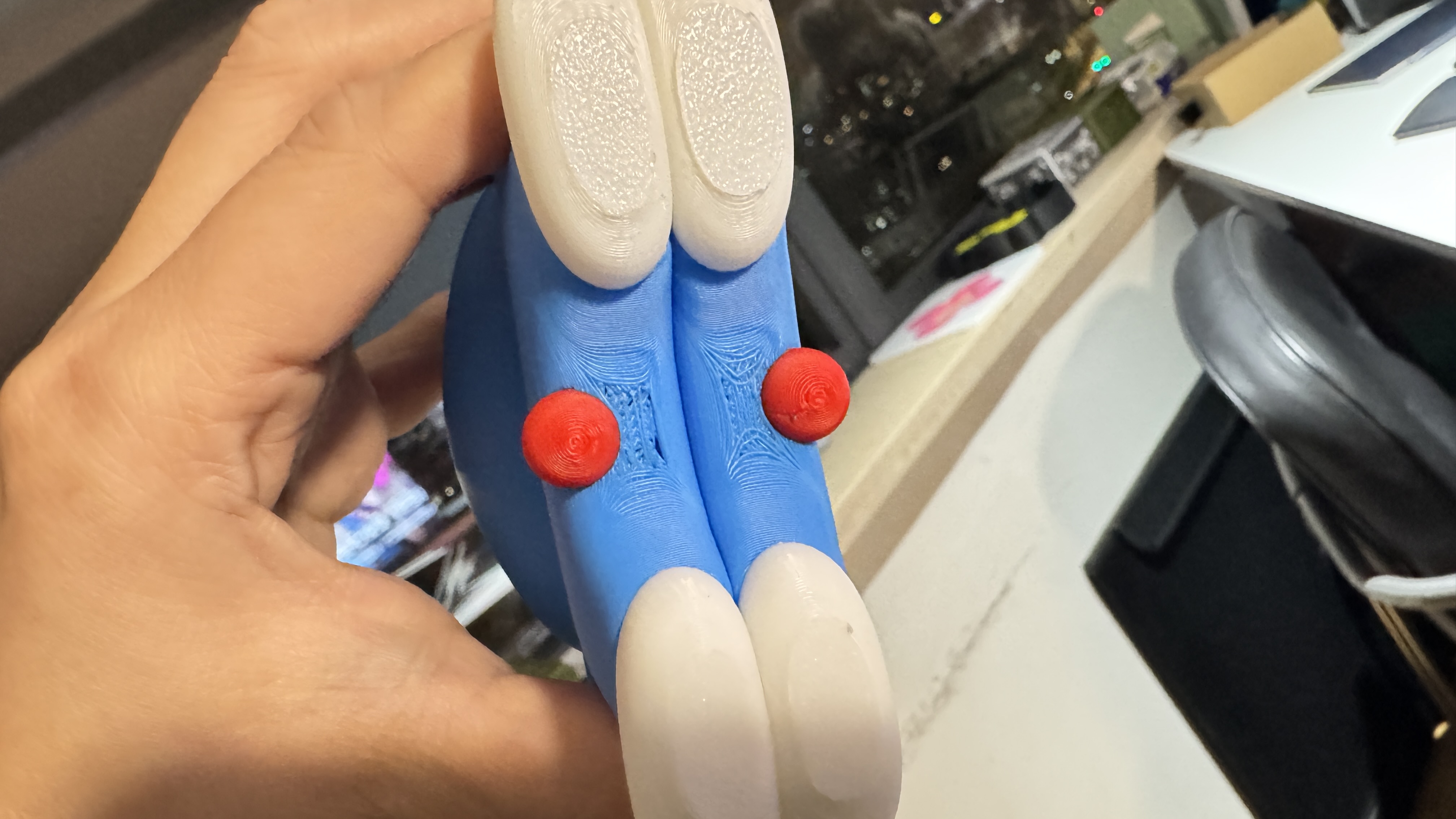 Miniatura 1 do modelo 3D 哆啦A梦杯面计时器