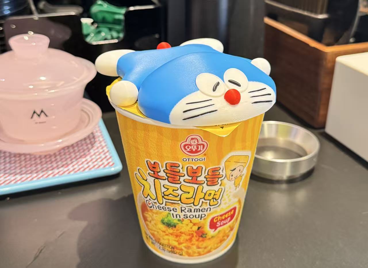 3Dプリント ドラえもんカップ麺タイマー - 無料3Dモデル -MakerWorld