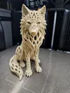 Voronoi Wolf 200% 3 Colors
