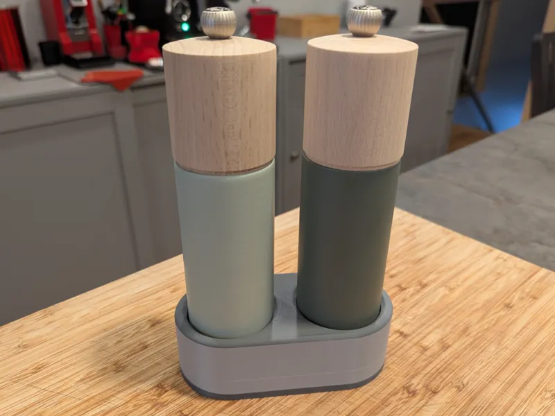 Peugeot Boreal Salt and Pepper grinder holder