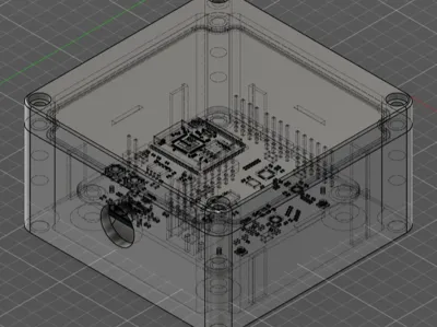 Weatherproof Enclosure Open DTU Fusion