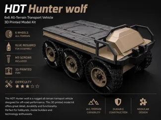 1:10 HDT Hunter Wolf