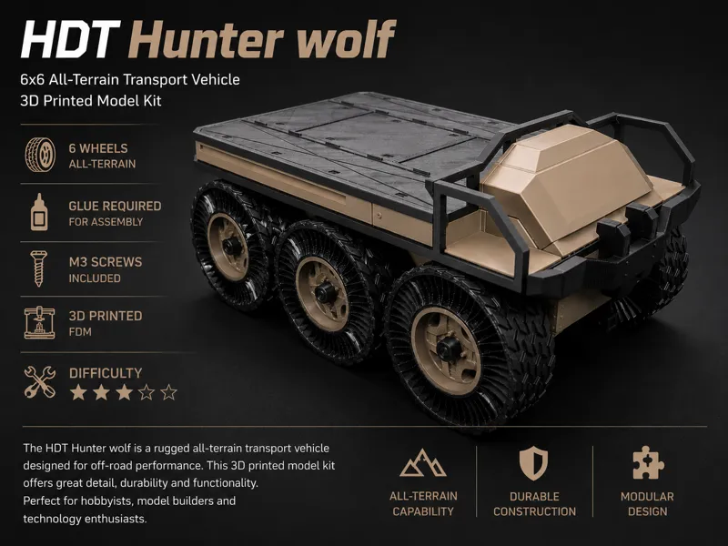 1:10 HDT Hunter Wolf