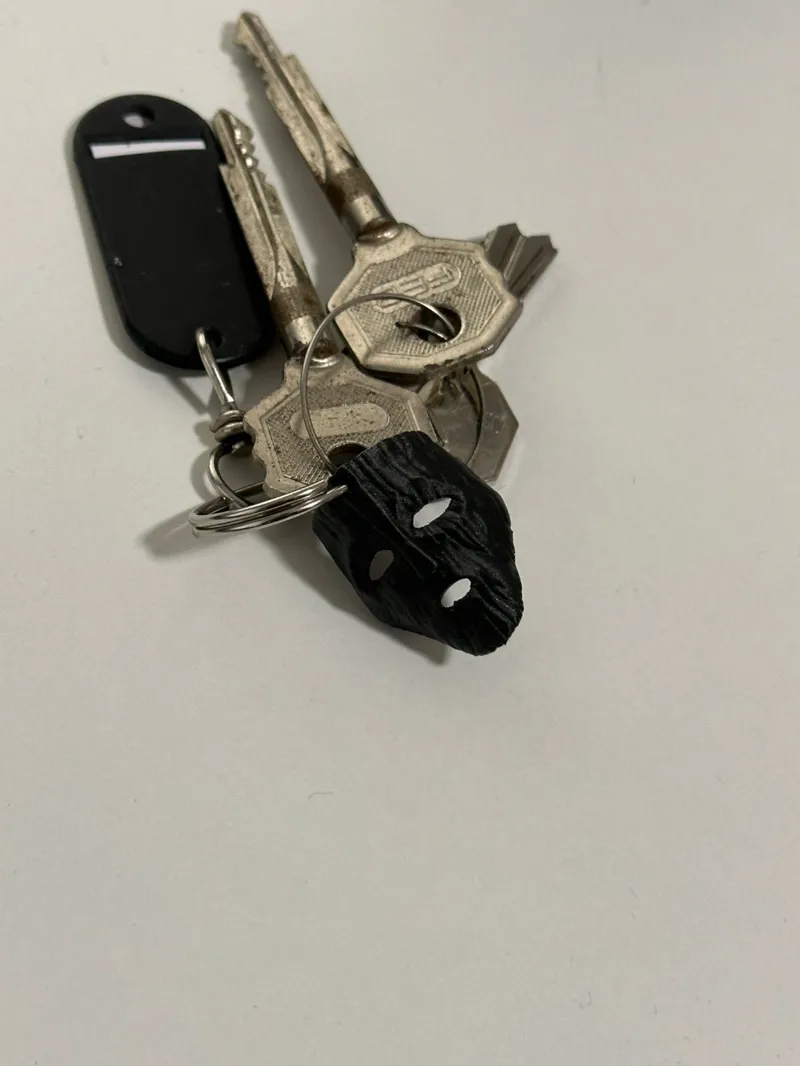 Loki's Mask Keychain from the movie "The Mask"