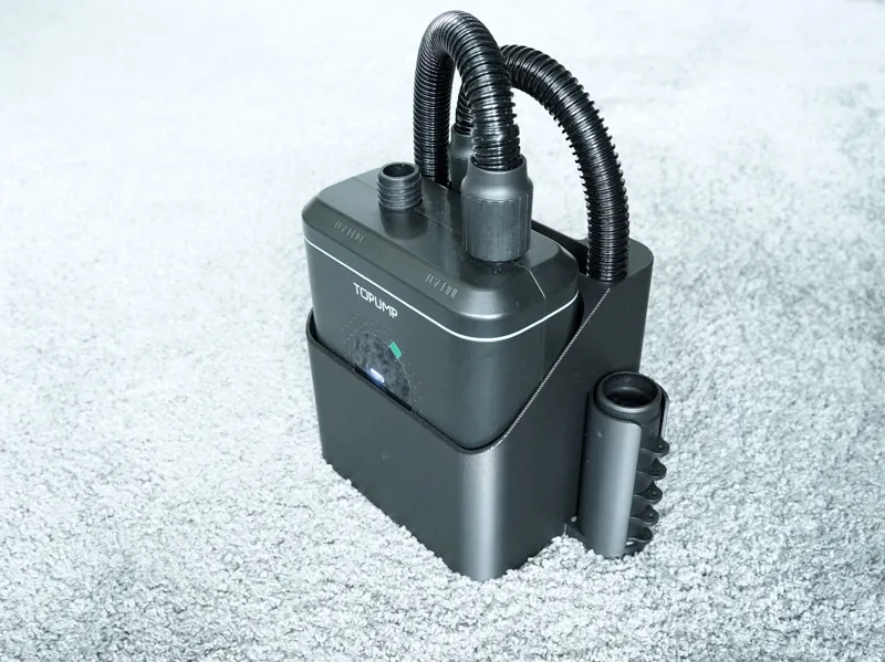 TOPUMP Air SUP pump storage and charging station