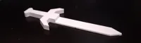 Marque-page épée low poly — photo 2