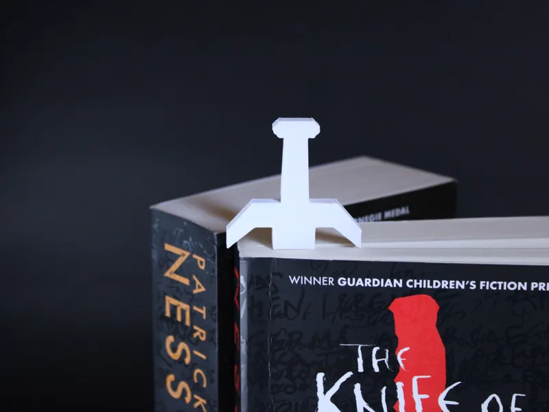 Low Poly Sword Bookmark