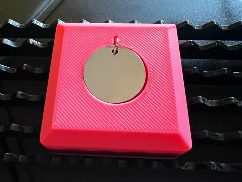 Fitted Holder For Bambu Silver Tag