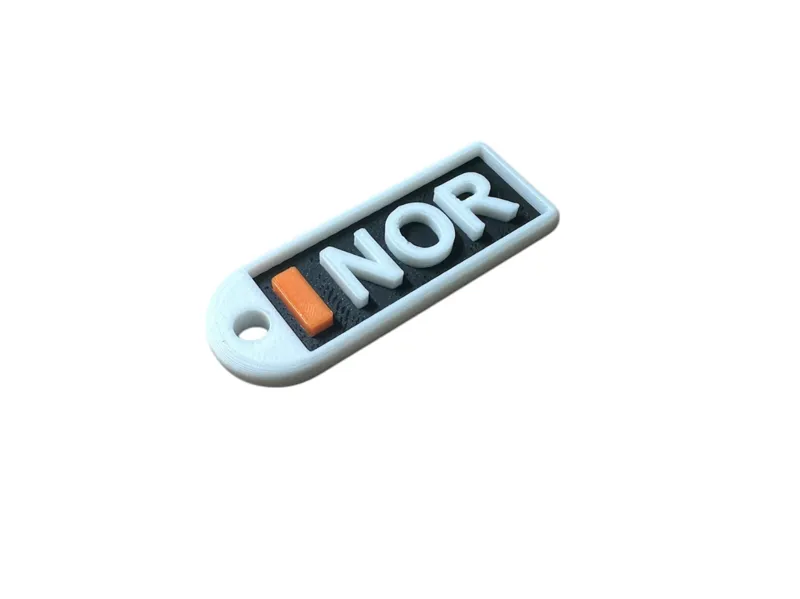 Lando Norris Keychain