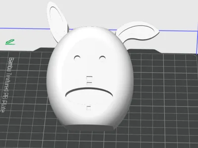 egg-holding rabbit 