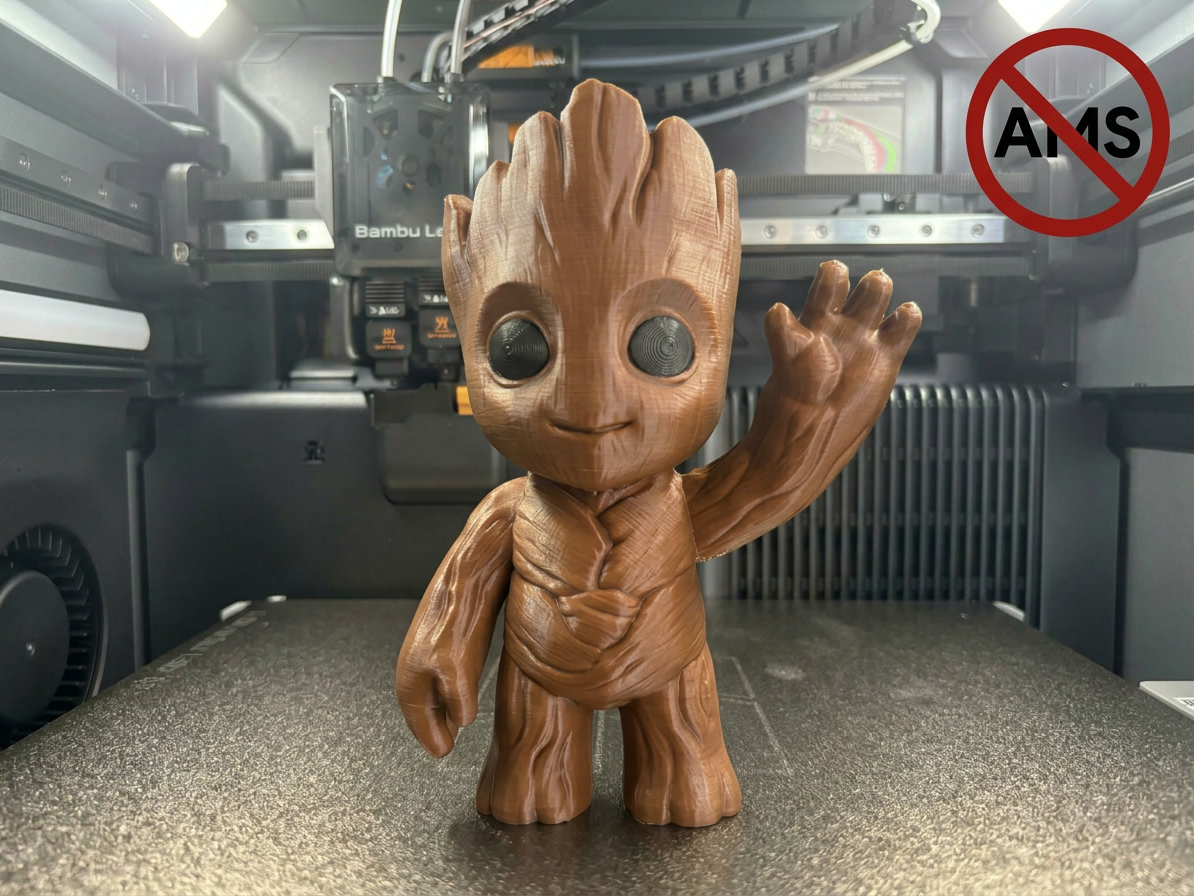 Groot – Figurine (AMS + No AMS Versions)