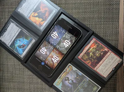 MTG commander play board