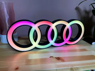 AUDI Rings LightBox