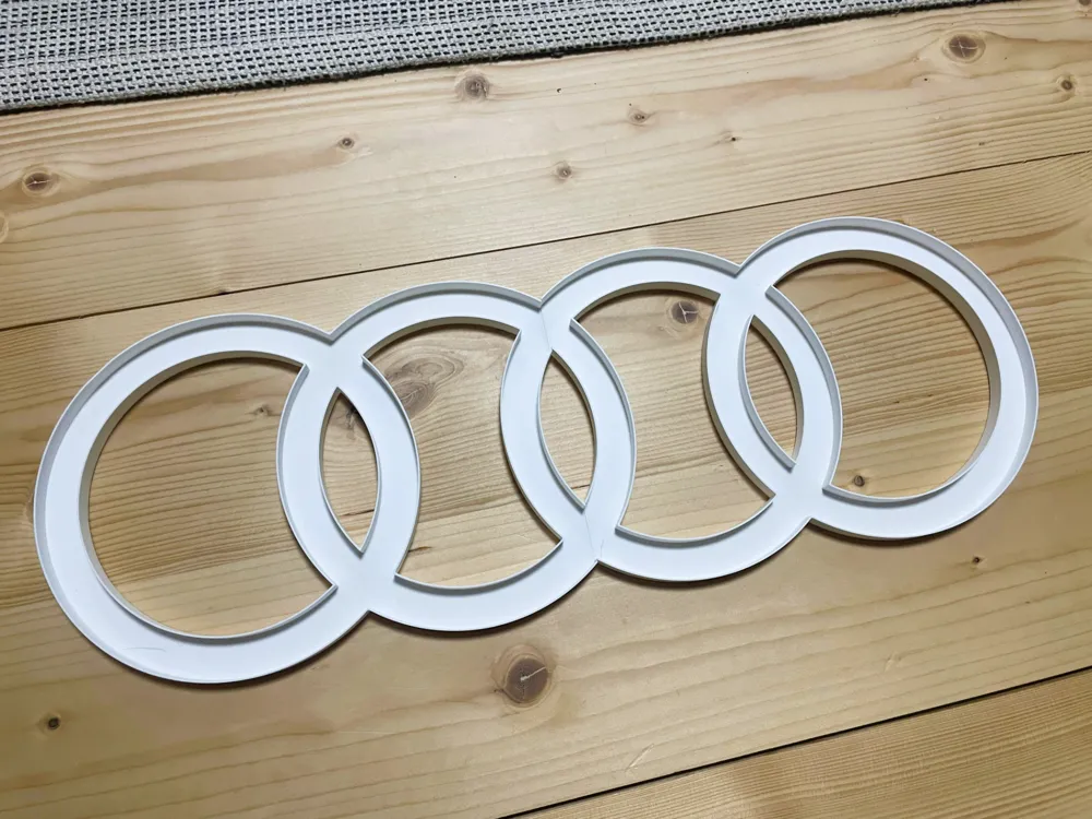 AUDI Rings LightBox by NoProblemo MakerWorld: Download Free 3D Models