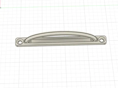 Wardrobe door handle Hole spacing≈91mm