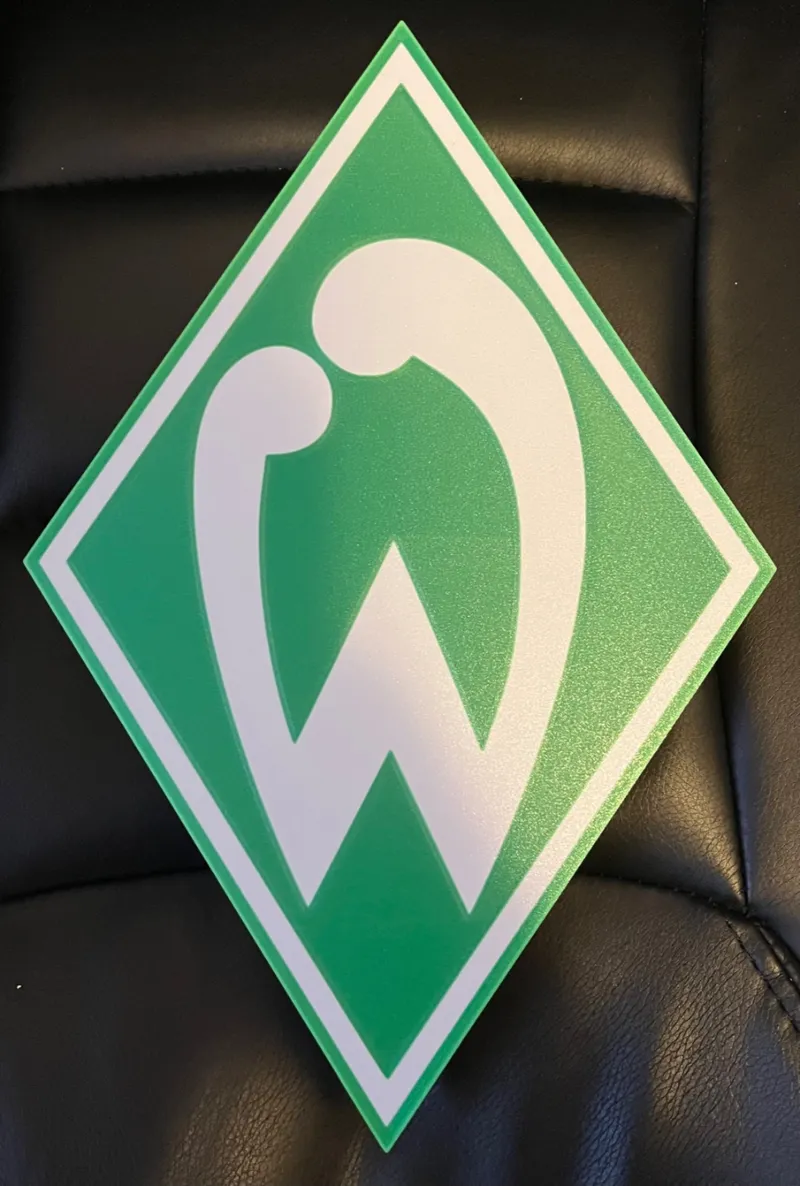 Werder Bremen LED wall light