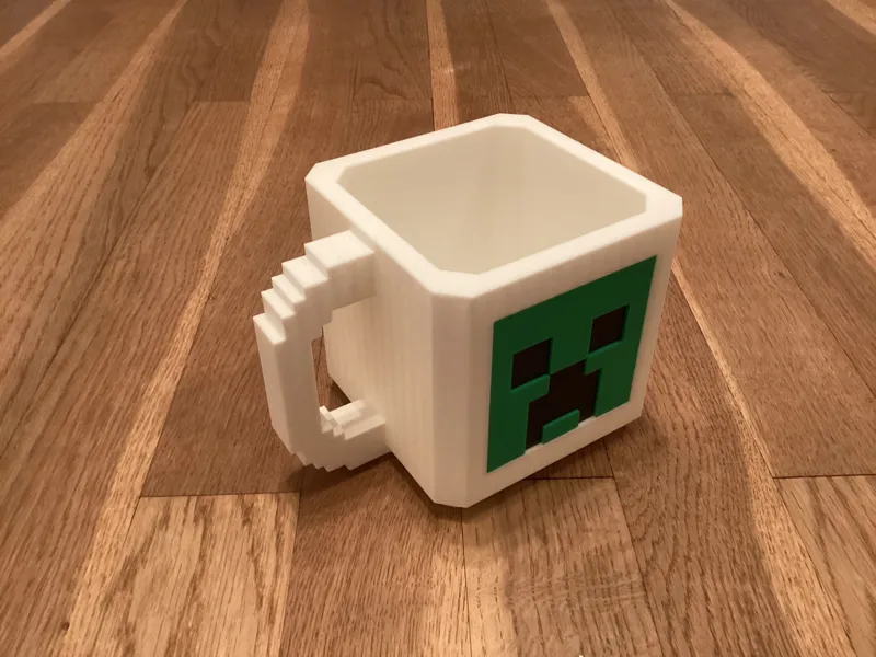 Minecraft Creeper-cup 2.0 (no AMS)