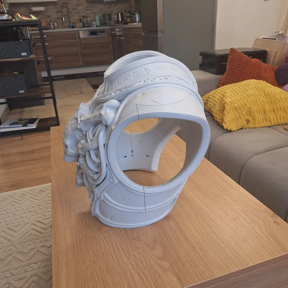Necromancer armor chest and back [Wearable] - Free 3D Print Model ...