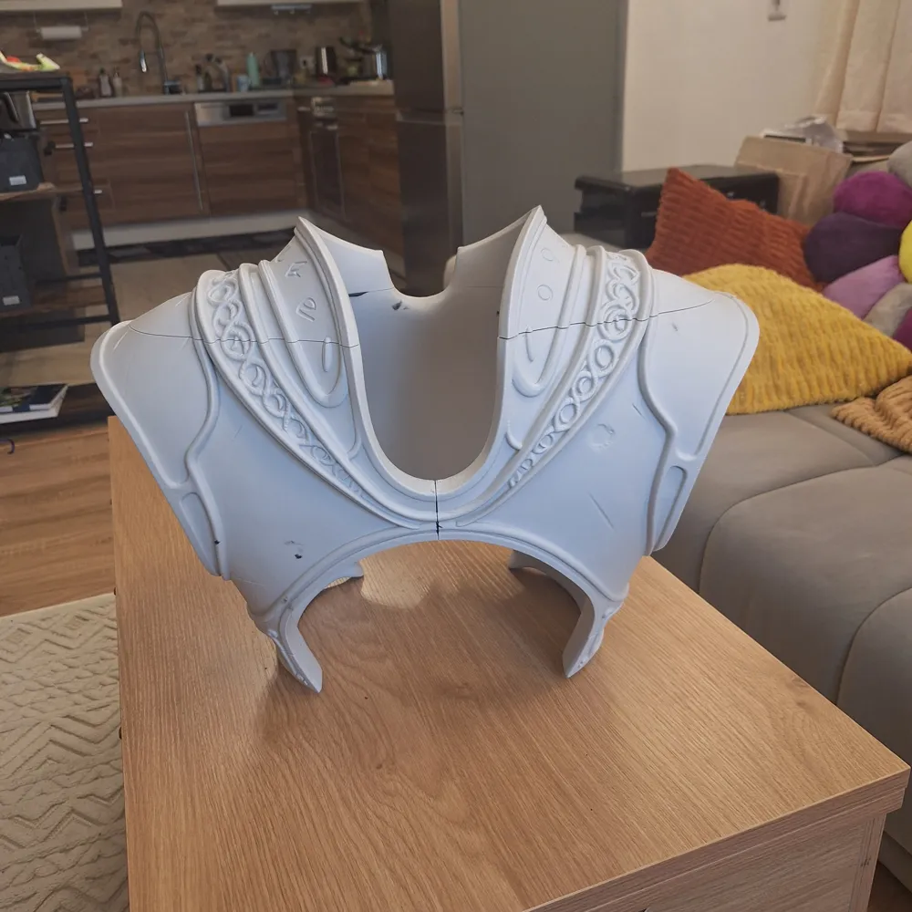 Necromancer armor chest and back [Wearable] - Free 3D Print Model ...