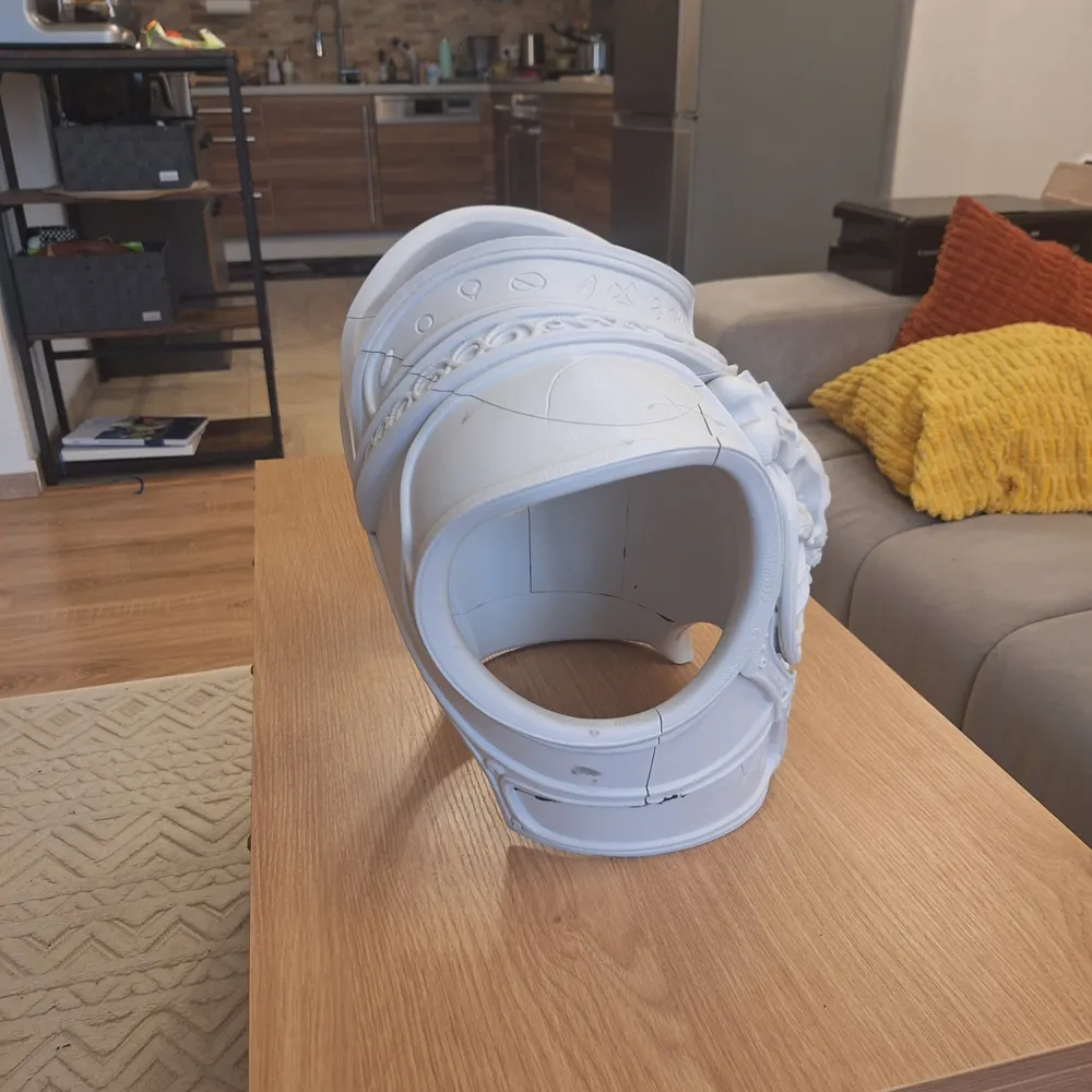 Necromancer armor chest and back [Wearable] - Free 3D Print Model ...