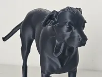 Figurine chien croisé pitbull — photo 2