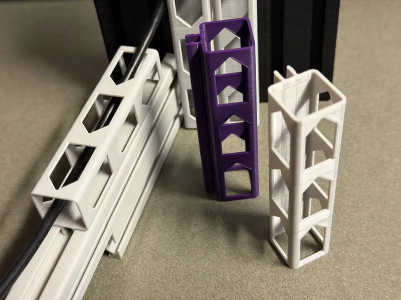 Parametric Cable Management for 2020 Extrusion