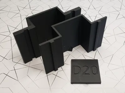 Individual Dice Mold Forms + Cap Labels