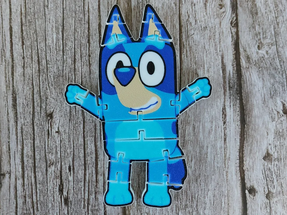 Bluey articulated - flexi Bandit Heeler by 3derjwzMakerWorld: Download ...