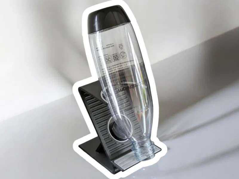 SodaStream Solo Bottle&Cap Holder w/ TPU drip tray