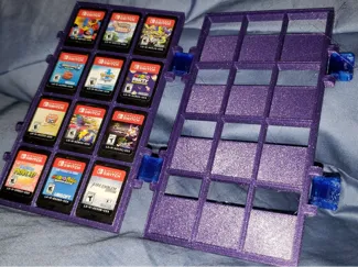 Nintendo Switch game Case, No Magnets needed.