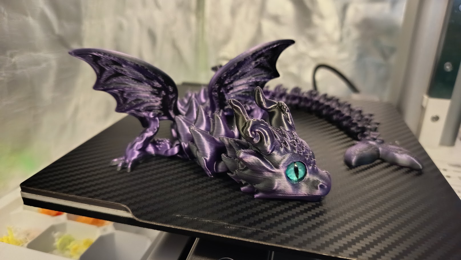 Miniatura 3 do modelo 3D Emerald Tide Dragon Flexi