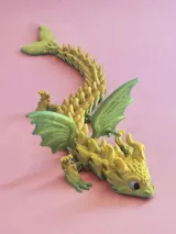 Артикулирана фигурка Emerald Tide Dragon