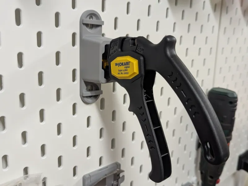 Skadis holder for Jokari Cable Stripper