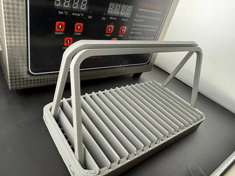 Ultrasonic Cleaner Rack for Grooming Blades