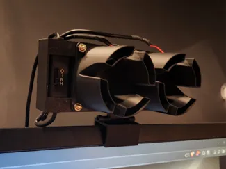 60mm Fans Monitor mount