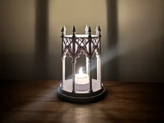 Gothic cage lantern 