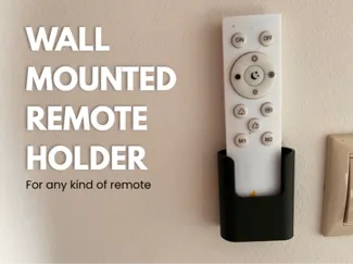 Universal Wall Mounted Remote Holder