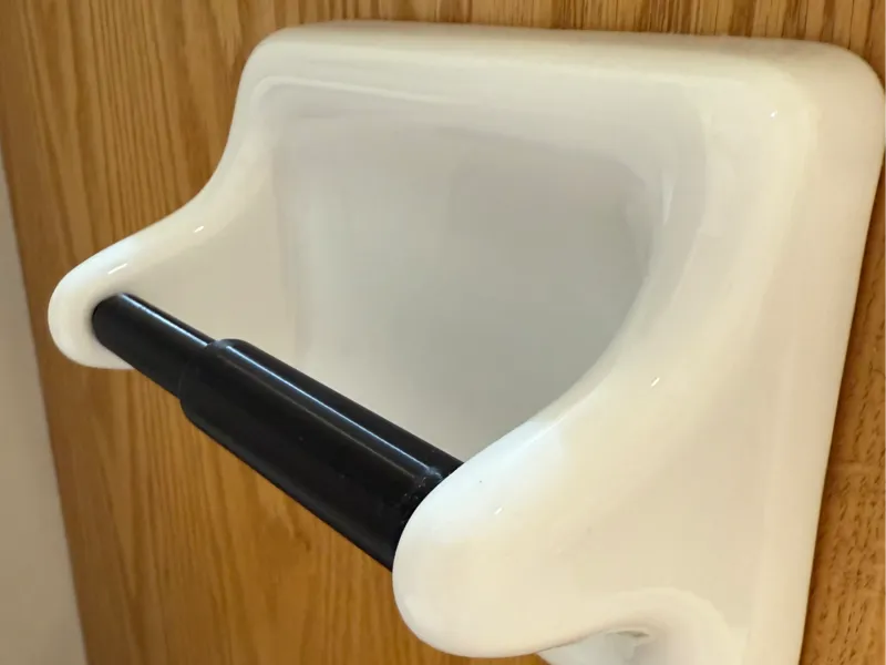 Toilet Paper Roll Holding Rod (Spring Loaded) 