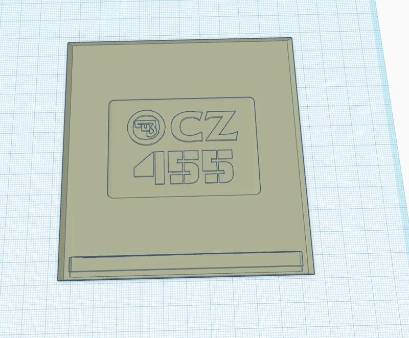 CZ455 extended magazine box lid fix