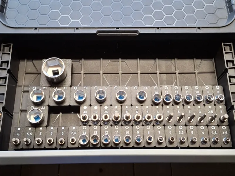 Steckschlüssel Gridfinity Universal Organizer