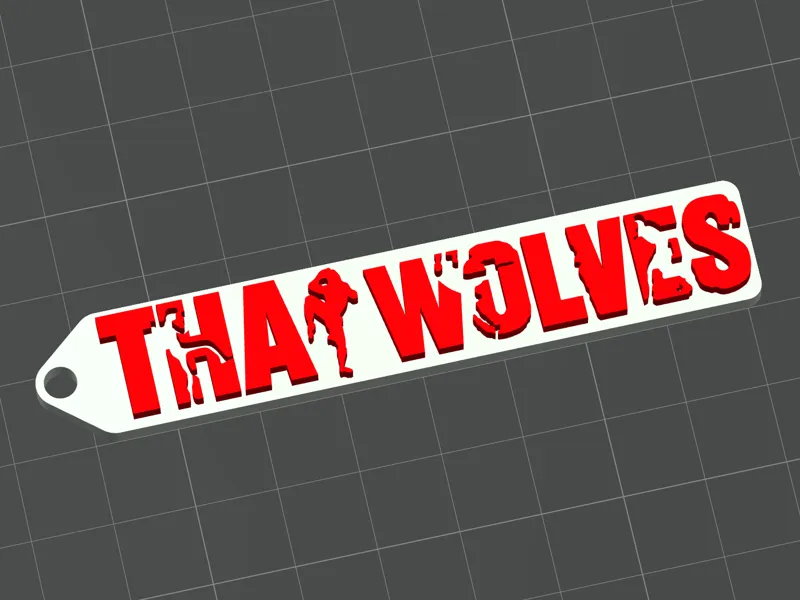 Thai Wolves Schlüsselanhänger