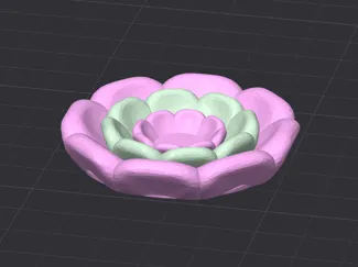 Flower Petal Dish Tealight holder Salt Namak Dani