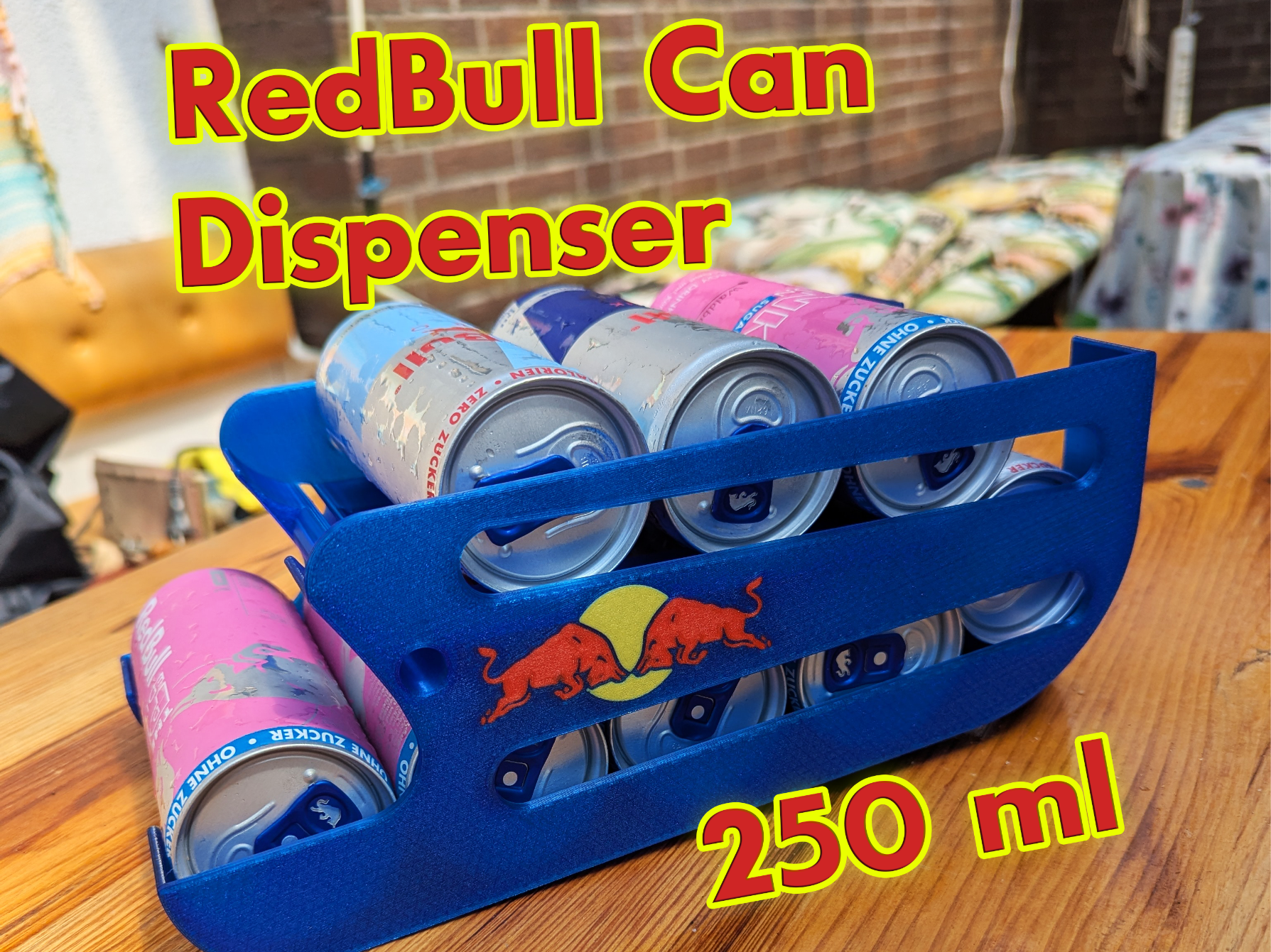 Distributeur De Canettes - REDBULL 25cl